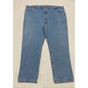 Levis 540 Relaxed Fit Mens Jeans Size 52x30 Light Wash Denim Vintage Made in USA